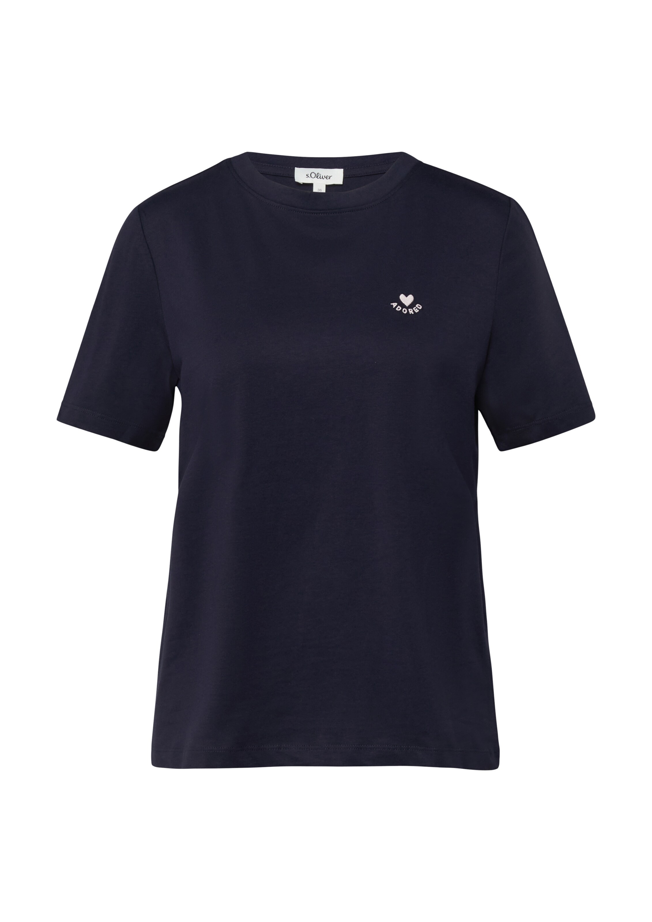 s.Oliver Tričko – modrá: přední strana