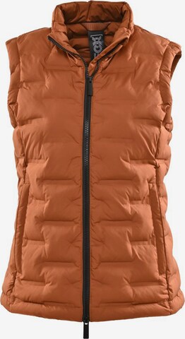 Fuchs Schmitt Bodywarmer in Bruin: voorkant