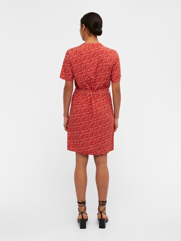 OBJECT Shirt dress 'Ema Elise' in Red