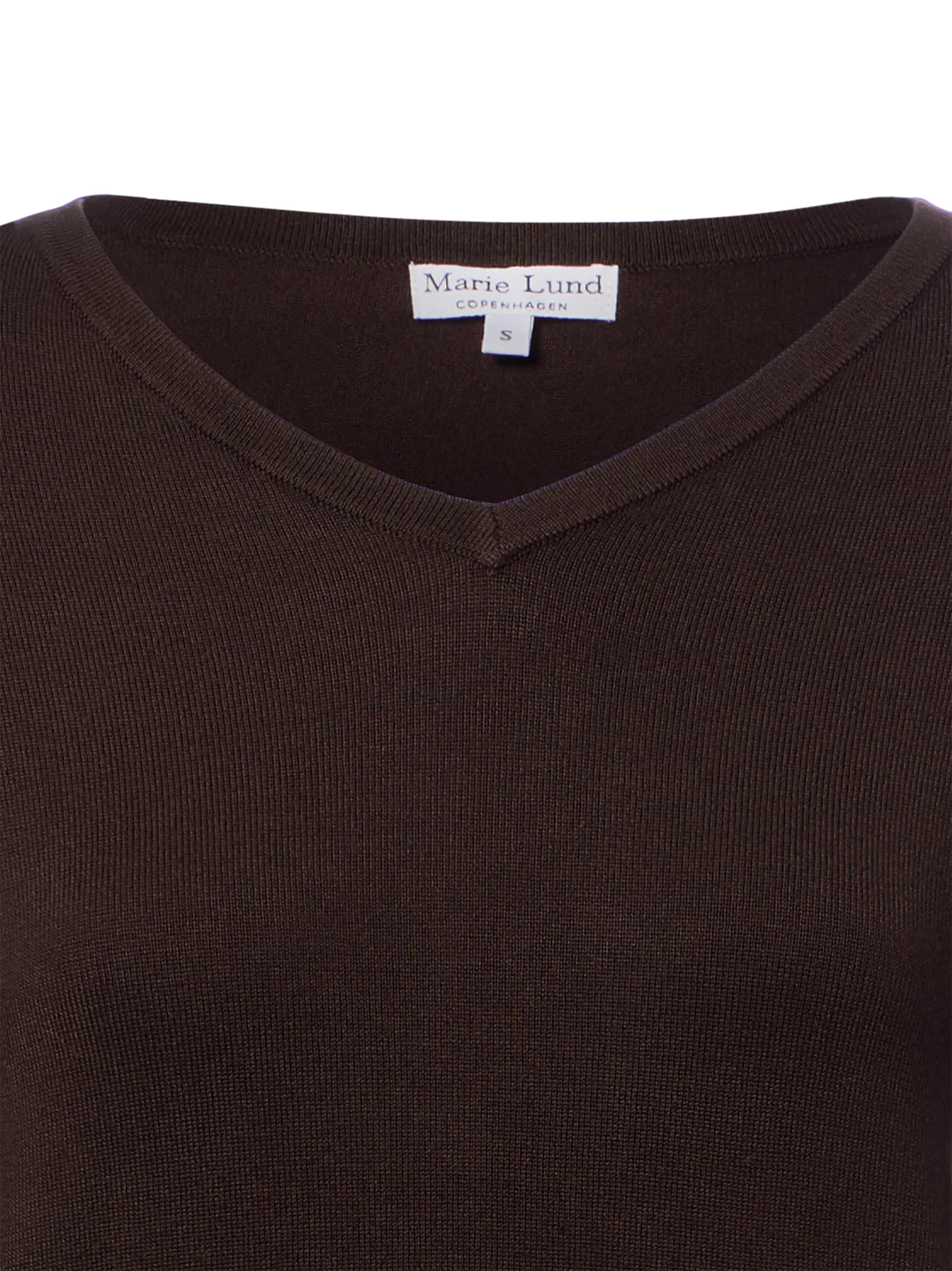 Pull-over Marie Lund en marron