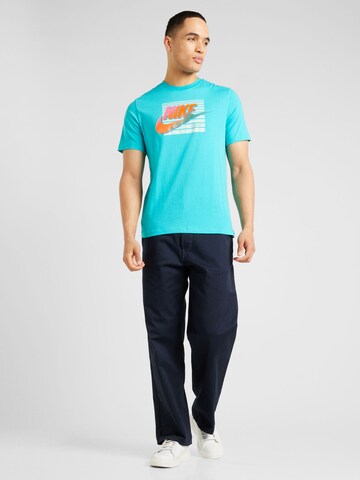 Tricou 'Futara' de la Nike Sportswear pe albastru