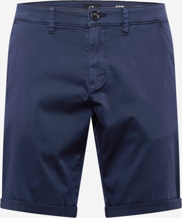 QS Normální Chino kalhoty – modrá: přední strana