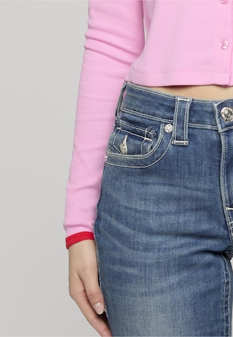 True Religion Bootcut Jeans 'Becca' in Blauw