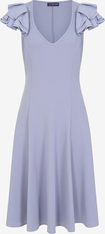 Robe de cocktail HotSquash en violet : devant