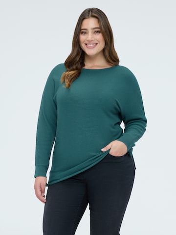 Pull-over Fiorella Rubino en vert : devant