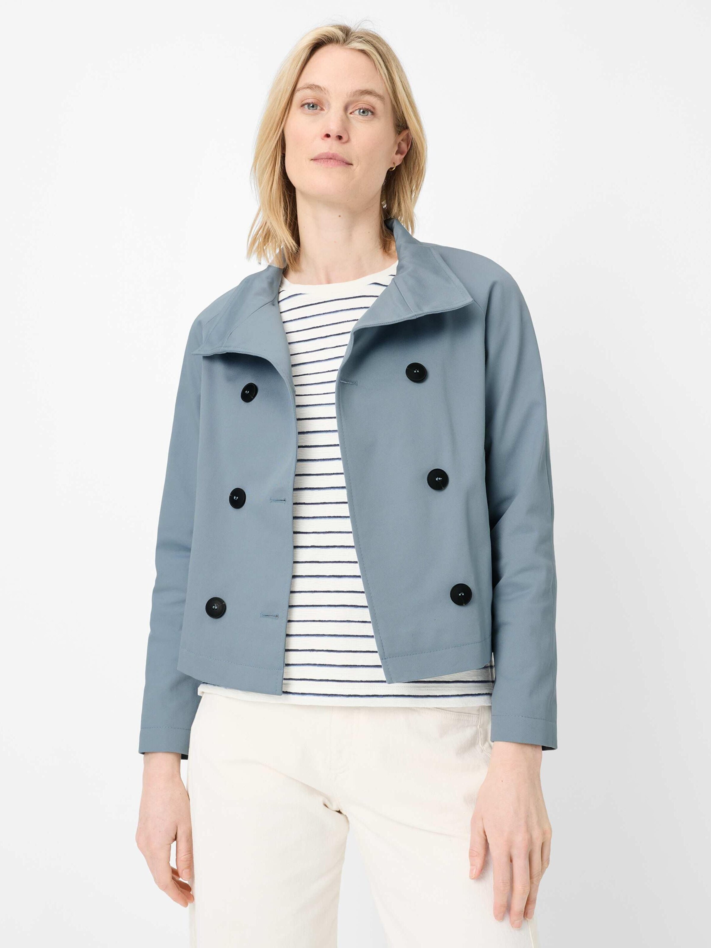 Fuchs Schmitt Between-Season Jacket 'Cityjacke Sumatra' in Blue: front