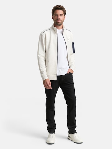 Sweat-shirt TOM TAILOR en blanc