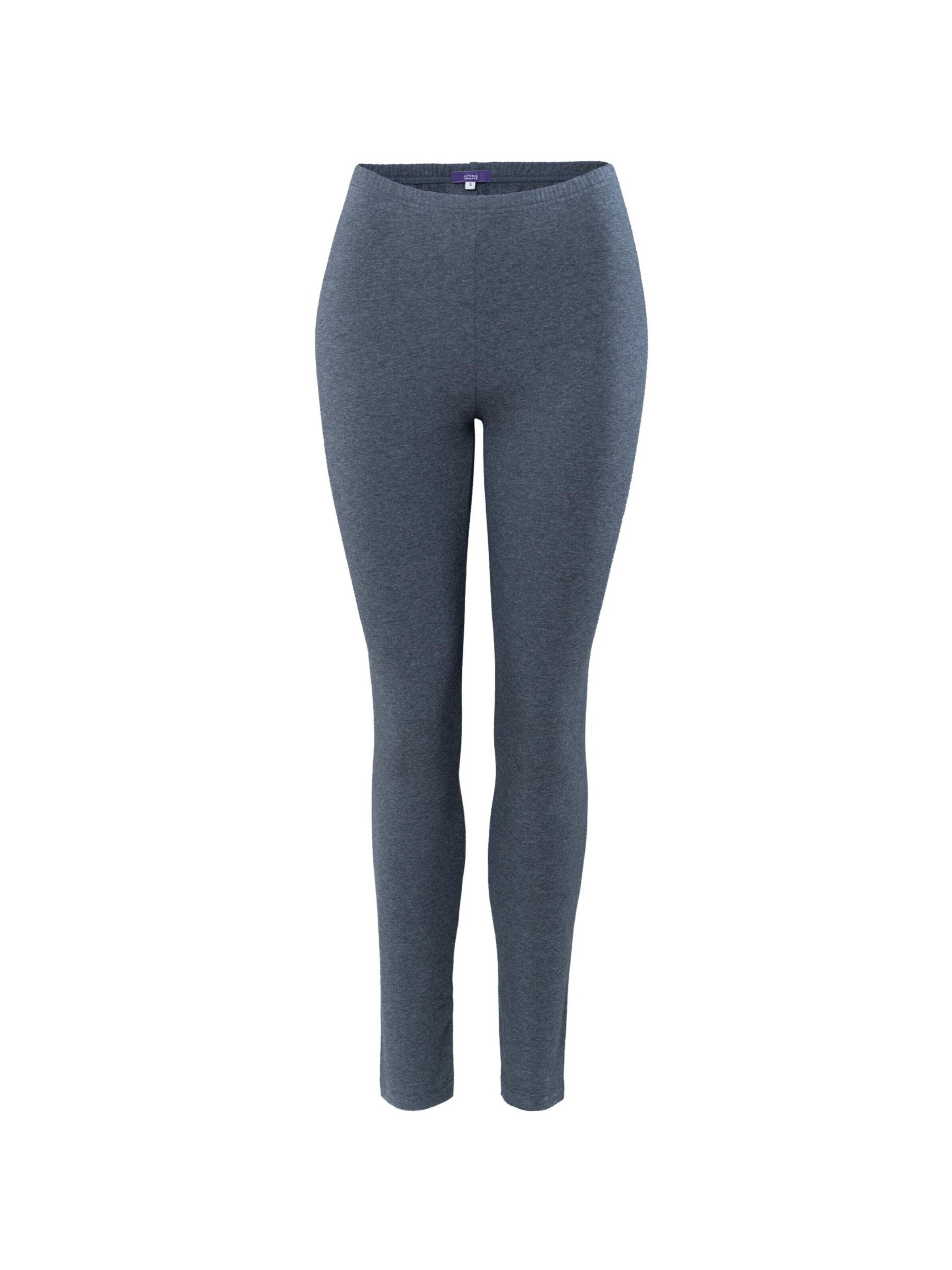 Living Crafts Skinny Leggings 'HELLA' in Grey: front