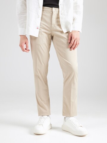 REPLAY Regular Pantalon 'BENNI' in Beige: voorkant