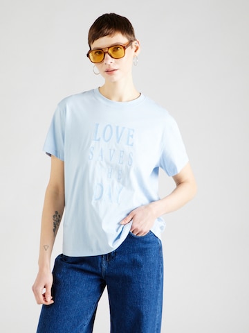 MOS MOSH T-Shirt in Blau