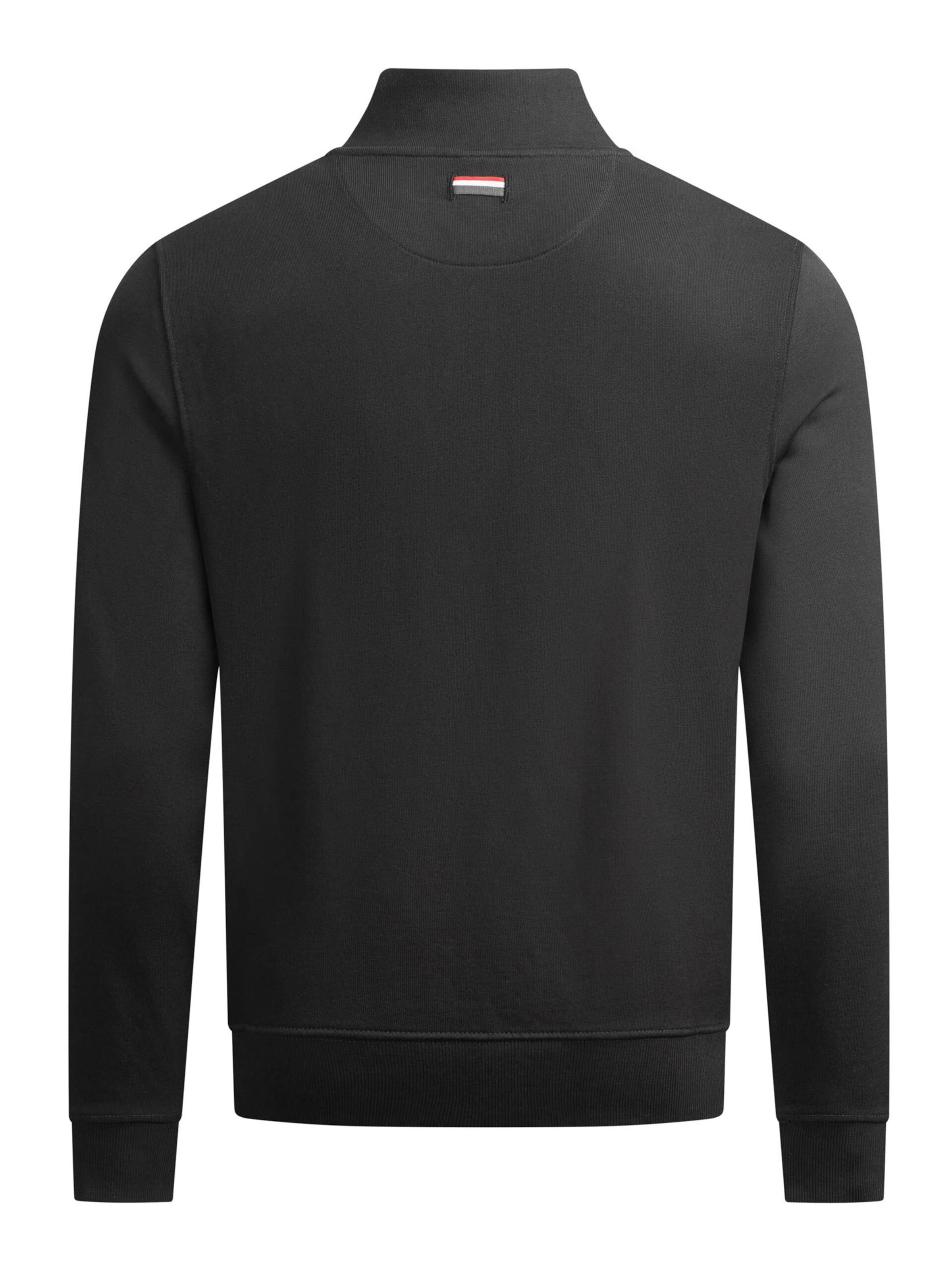 U.S. POLO ASSN. Sweat jacket in Black