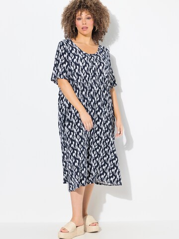 Ulla Popken Dress in Blue: front