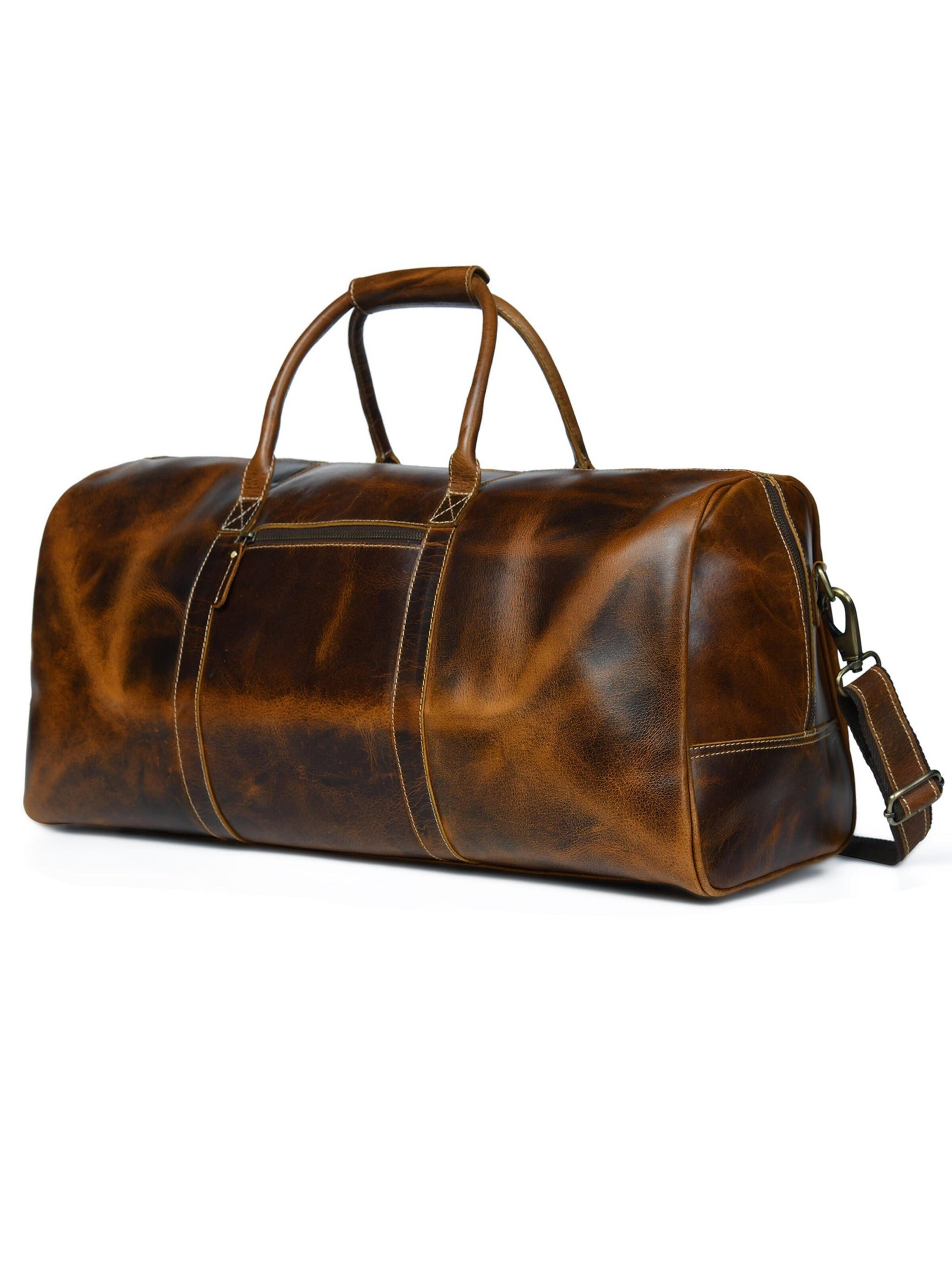 Ella Eisvogel Weekender 'Vintage' in Brown