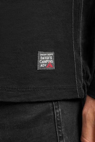 CAMP DAVID Sweatshirt in Black