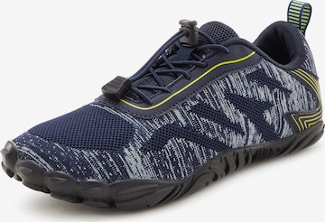 Sneaker bassa di JOHN DEVIN in blu: frontale