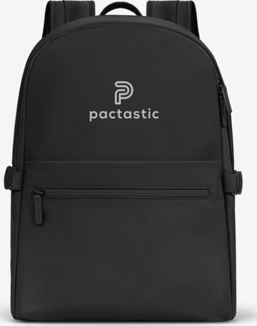 Pactastic Rucksack 'Urban Collection' in Schwarz: predná strana