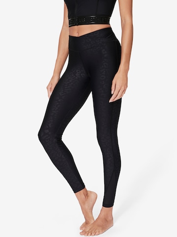 juoda LASCANA ACTIVE Standartinis Tamprės: priekis