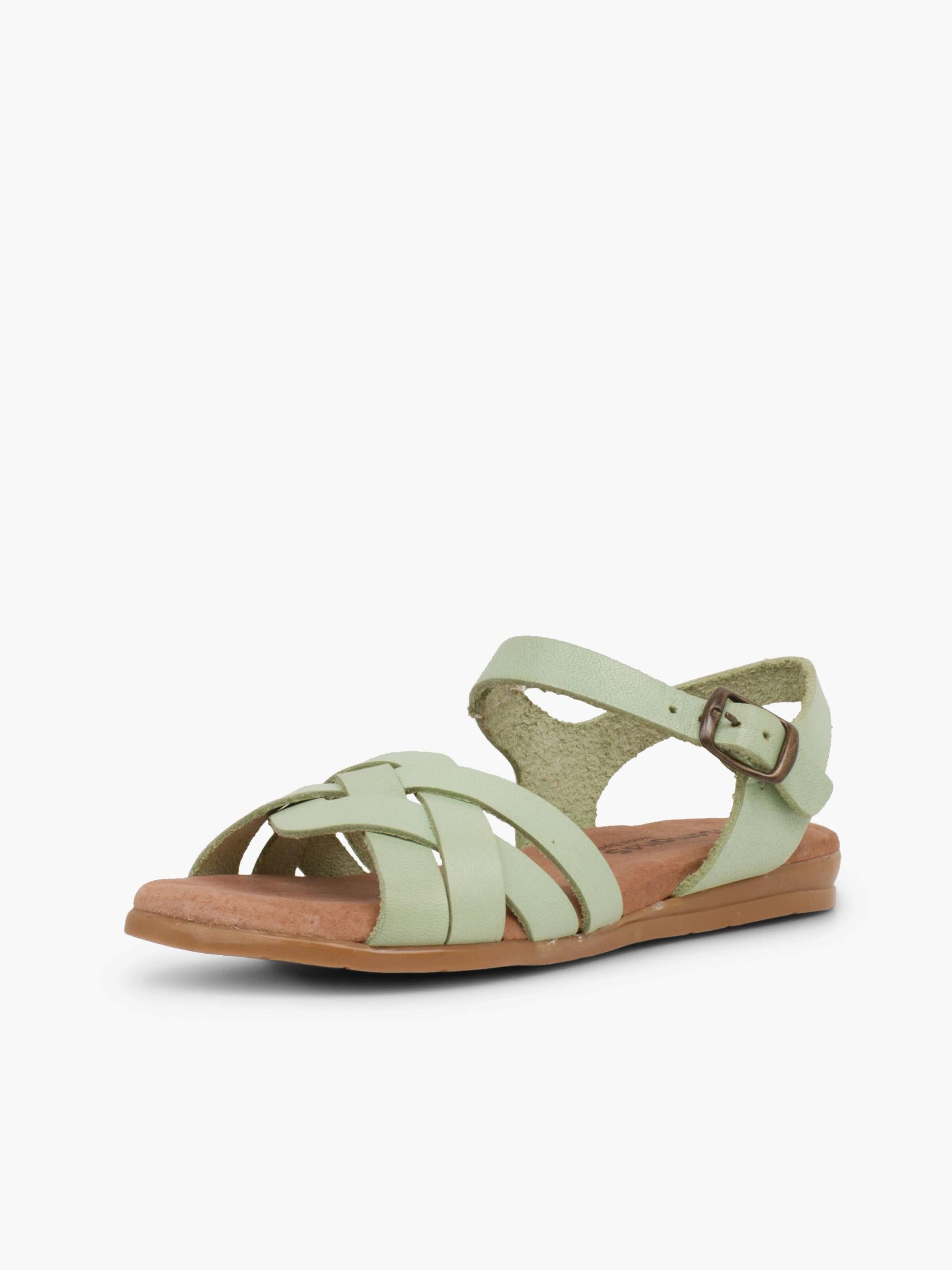 Pisamonas - Sandalias en verde: frente
