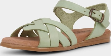 Pisamonas - Sandalias en verde: frente
