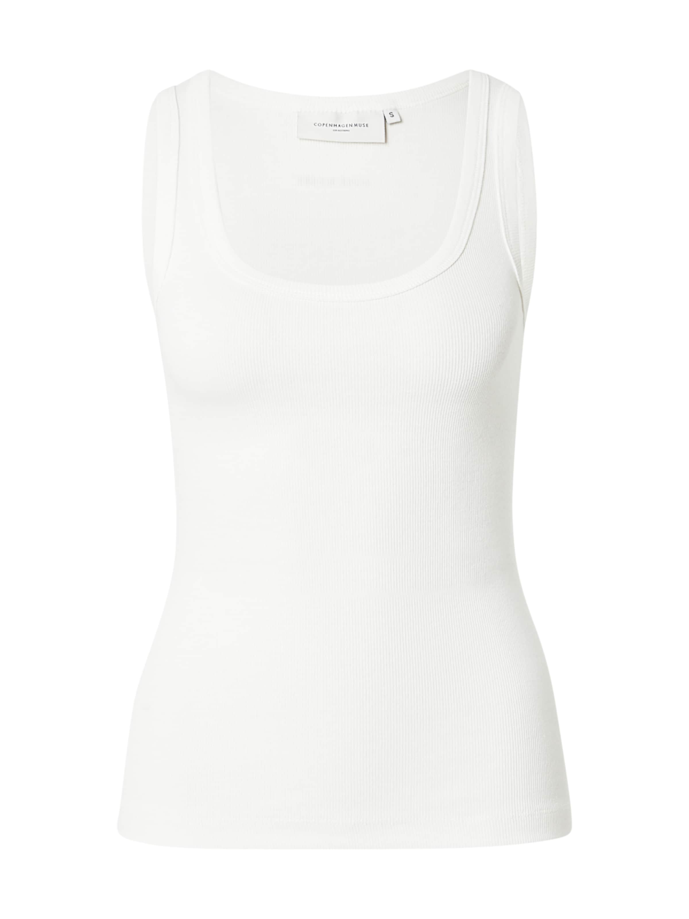 Cph Muse Top 'SIV' - Biela: predná strana