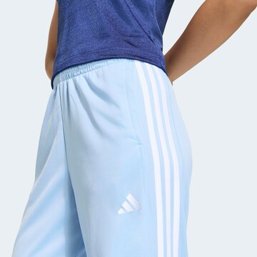 ADIDAS SPORTSWEAR Wide leg Workout Pants 'Dayready' in Blue