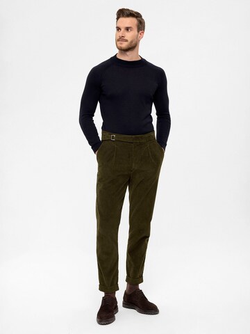 Loosefit Pantalon à pince Antioch en vert