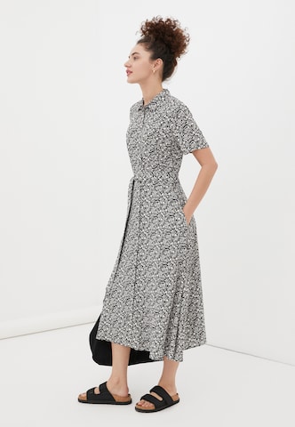 Finn Flare Zomerjurk 'Print' in Zwart