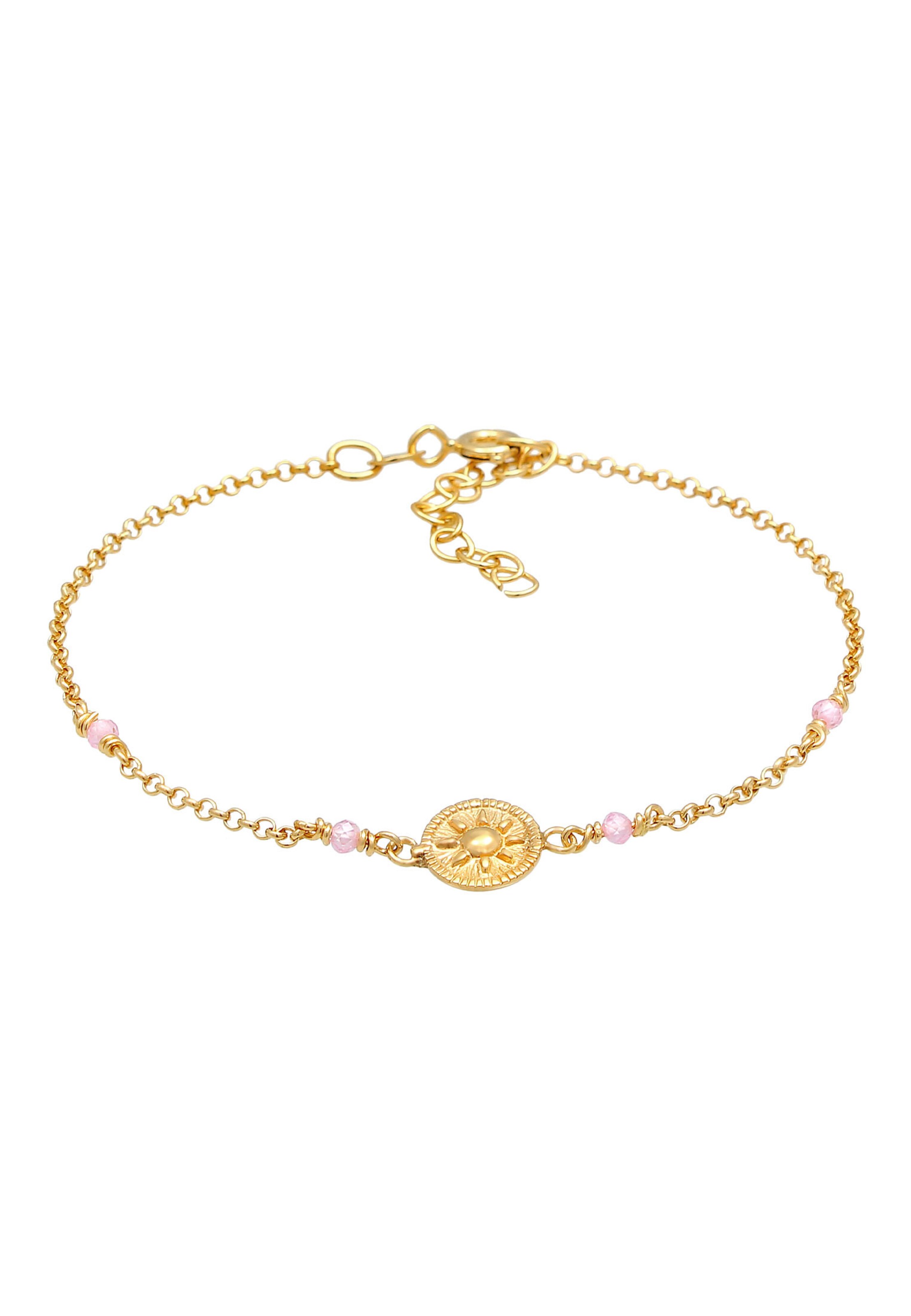ELLI Armband Vintage in Gold: Vorderseite