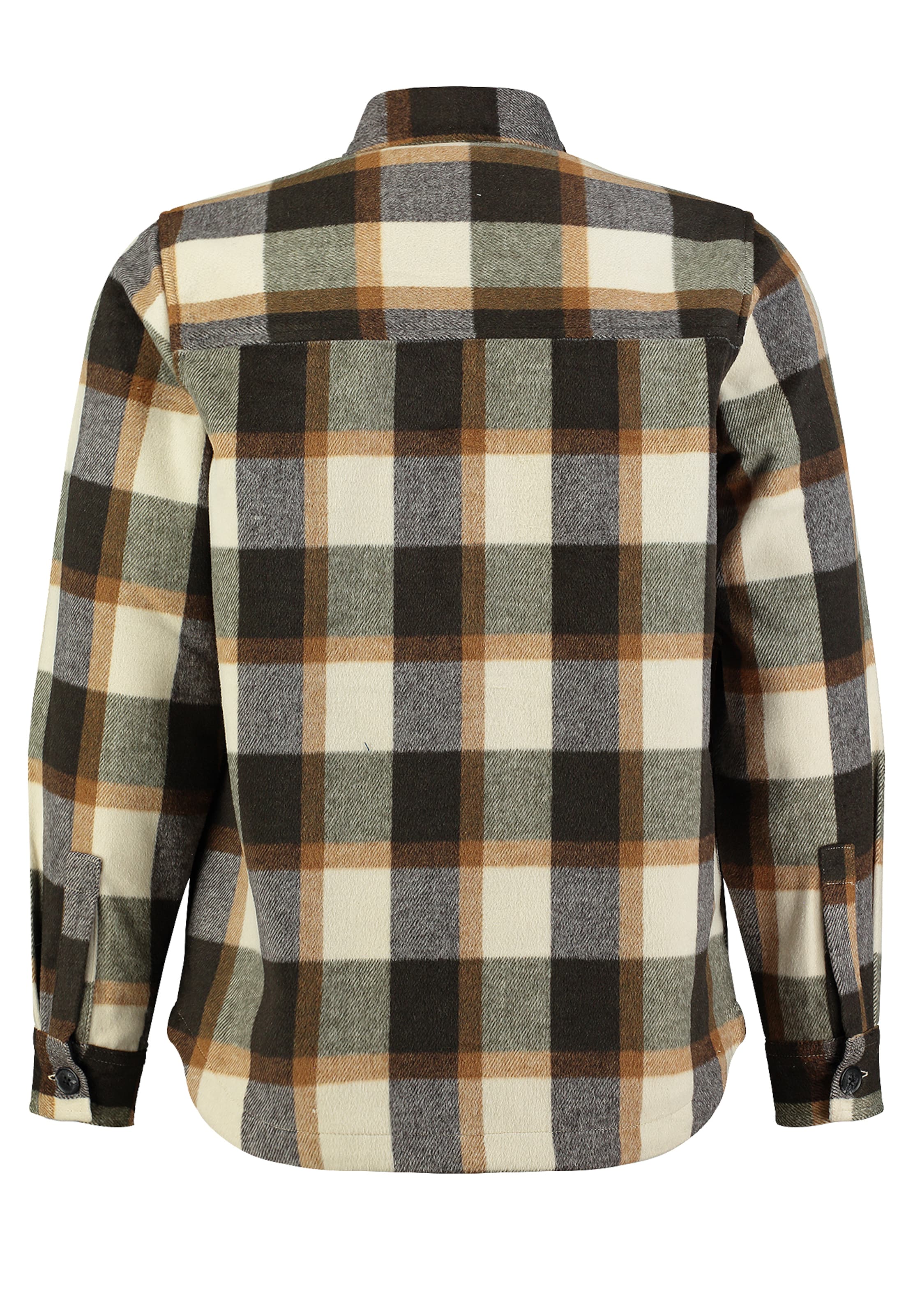 Key Largo Regular Fit Skjorte 'Klhill' i brun