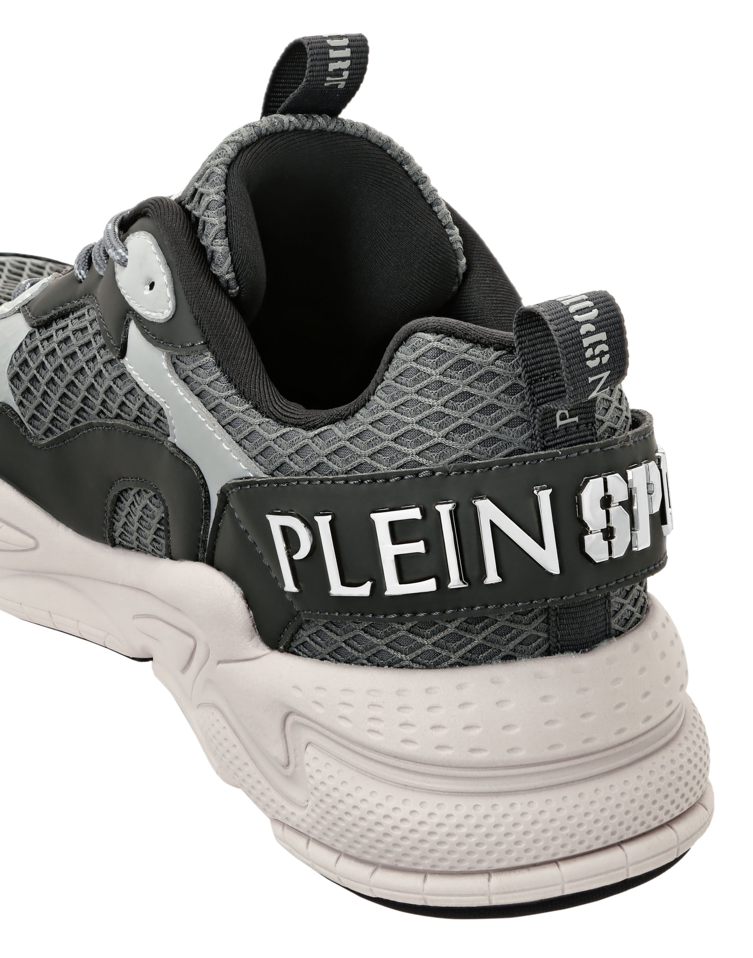 Plein Sport Sneakers laag 'Track King' in Grijs