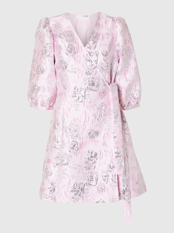 Robe 'Jacquard' SELECTED FEMME en rose