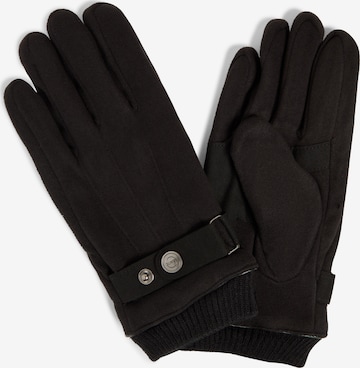 eem Handschuhe in Schwarz: Vorderseite