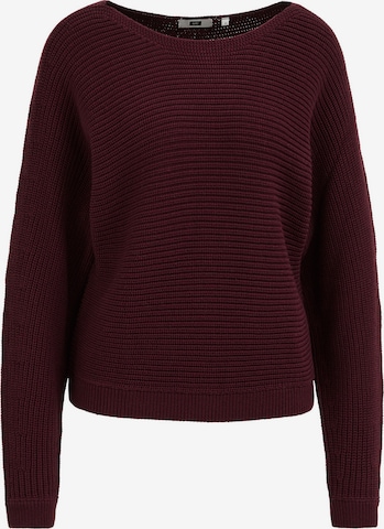 purpurinė WE Fashion Megztinis: priekis