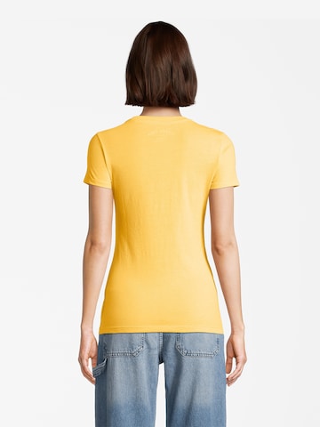 T-shirt 'JULY' AÉROPOSTALE en jaune