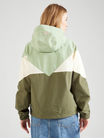 Ragwear Between-season jacket 'ROCHELE' in Green