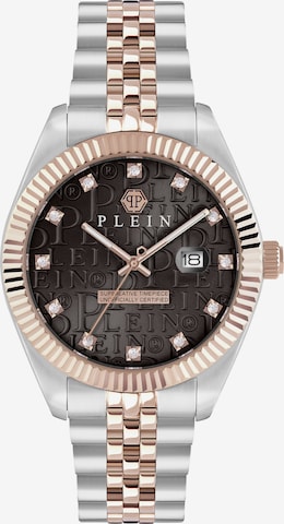 Montre à affichage analogique Philipp Plein Watches en argent : devant