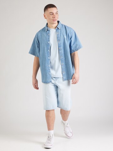 JACK & JONES Shirt 'JJEURBAN EDGE' in Blue