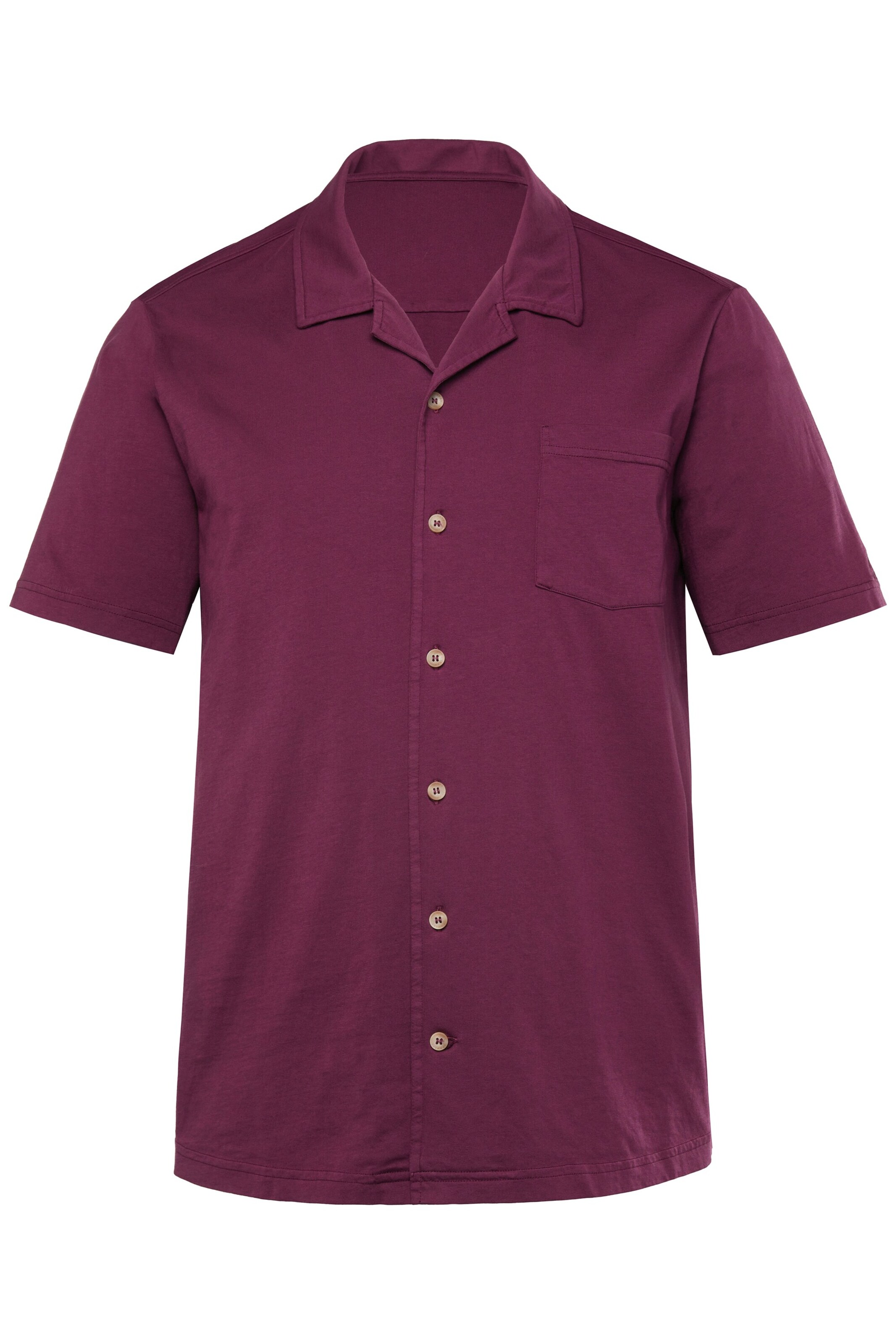 JP1880 Regular fit Overhemd in Rood: voorkant