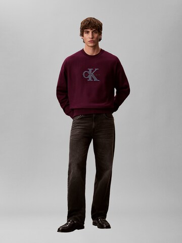Calvin Klein Jeans - Sudadera en lila