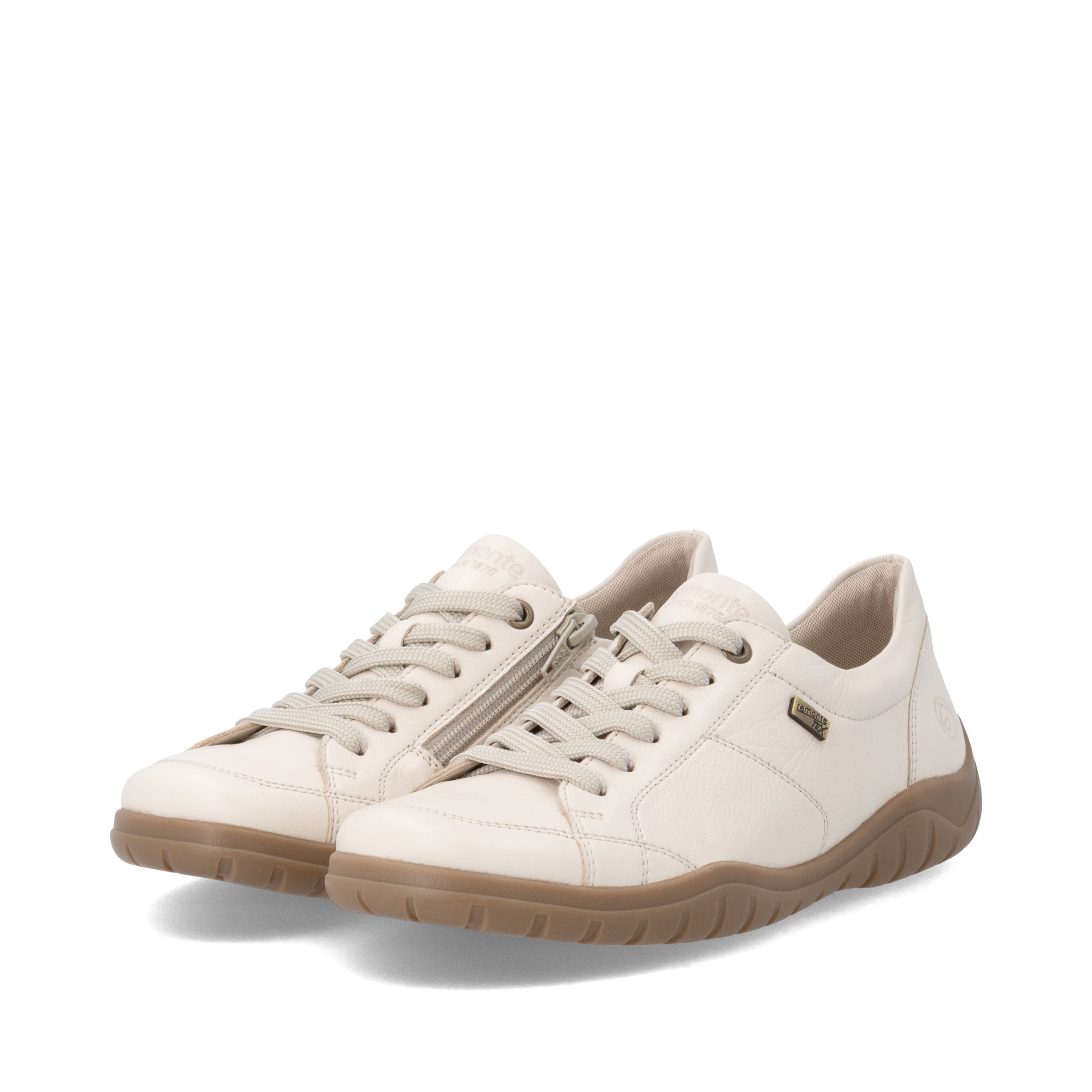 REMONTE Schnürschuh in Beige