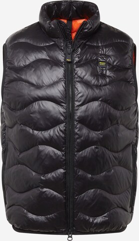 Gilet Blauer.USA en noir : devant