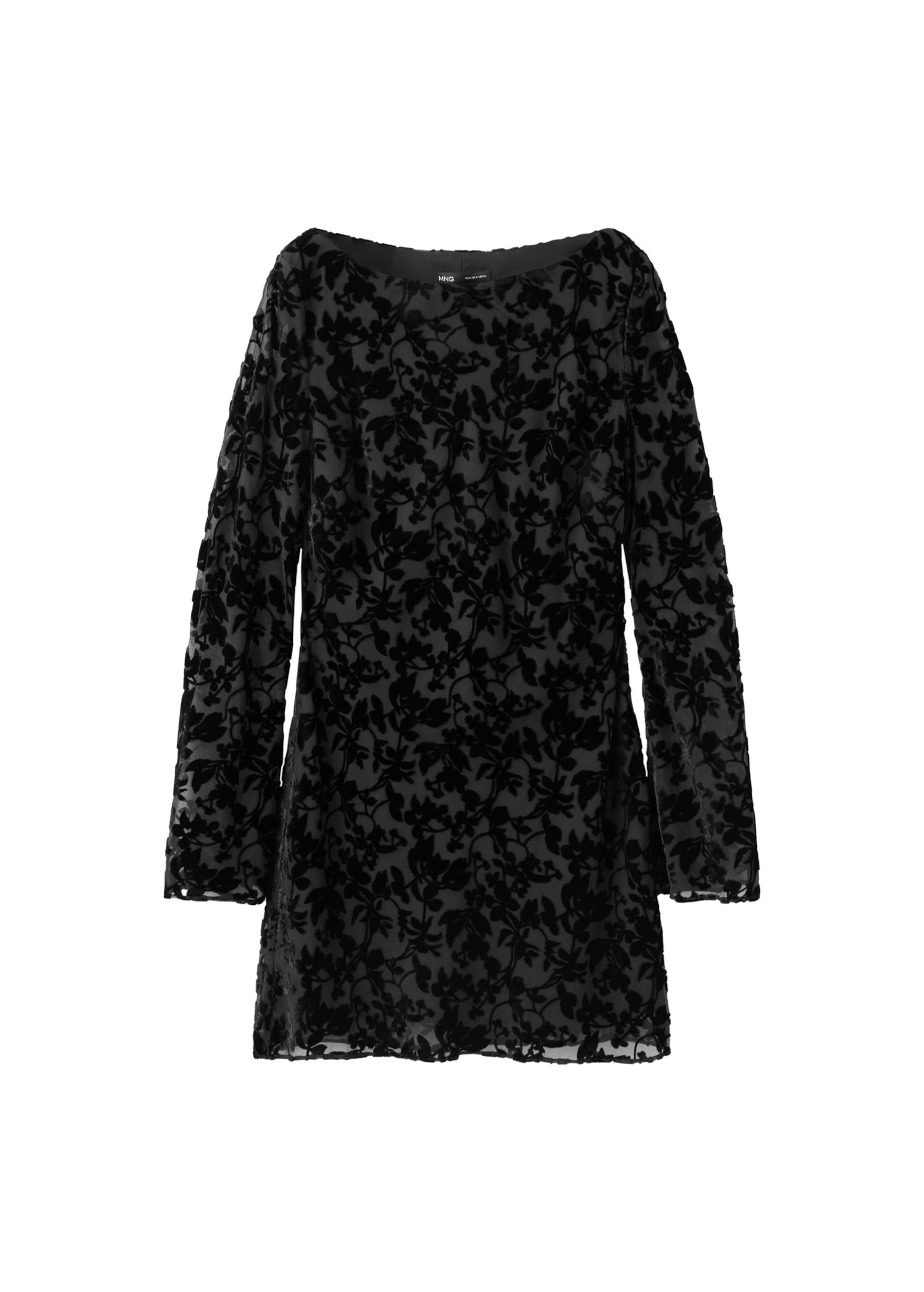 MANGO Dress 'ROMAIN' in Black: front