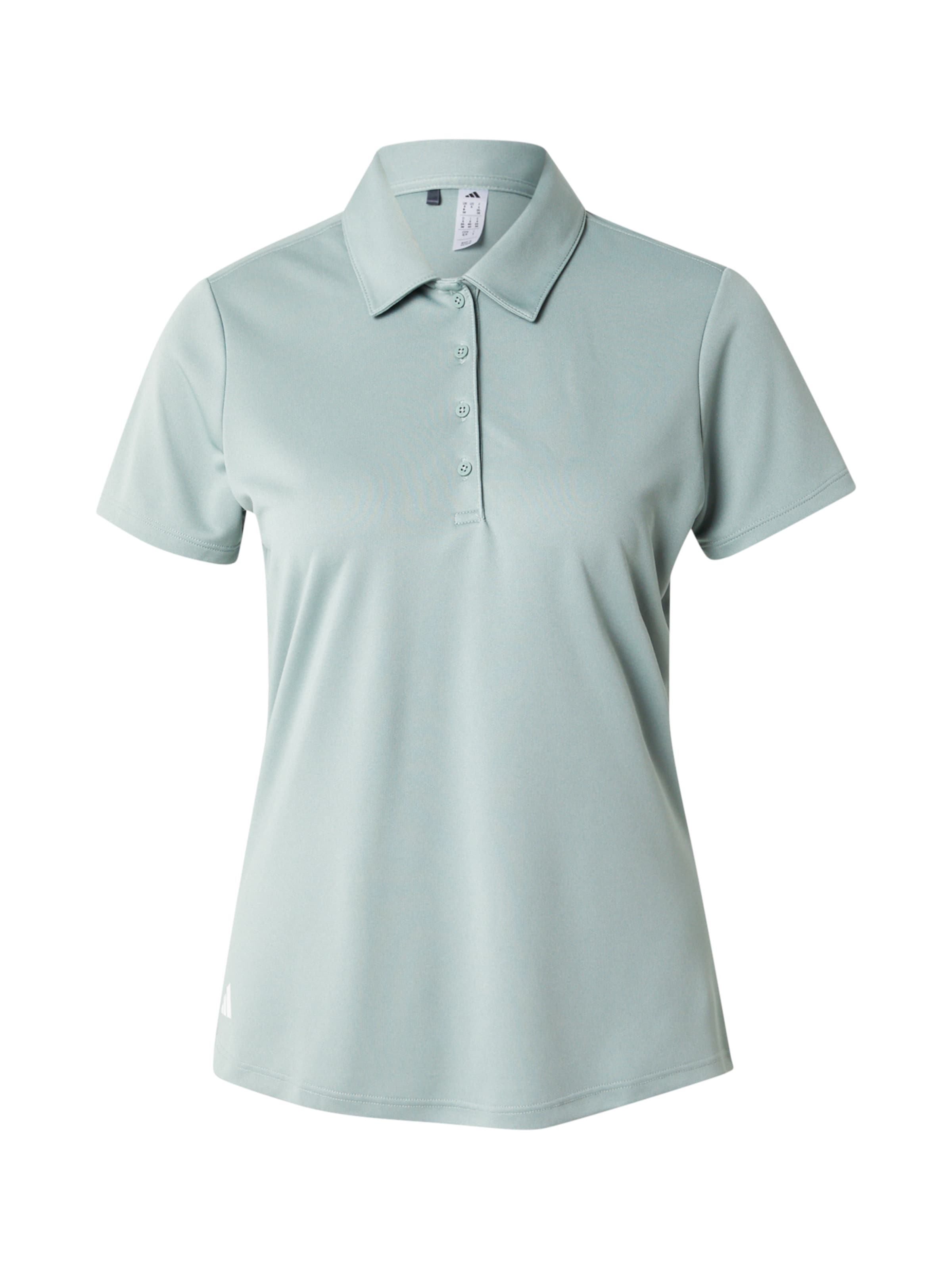 ADIDAS GOLF Функциональная футболка в Зеленый: спереди