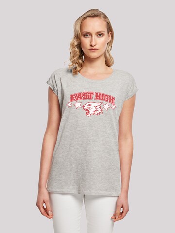 T-shirt 'Disney High School Musical The Musical Wildcat Stars' F4NT4STIC en gris : devant