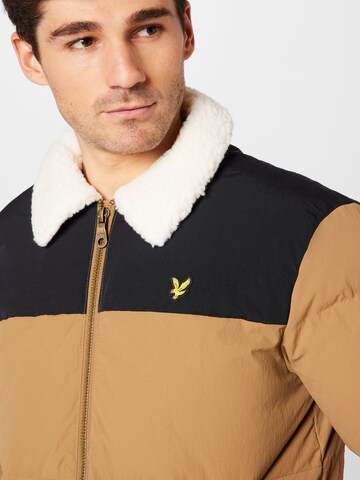 Lyle & Scott Jacke in Beige