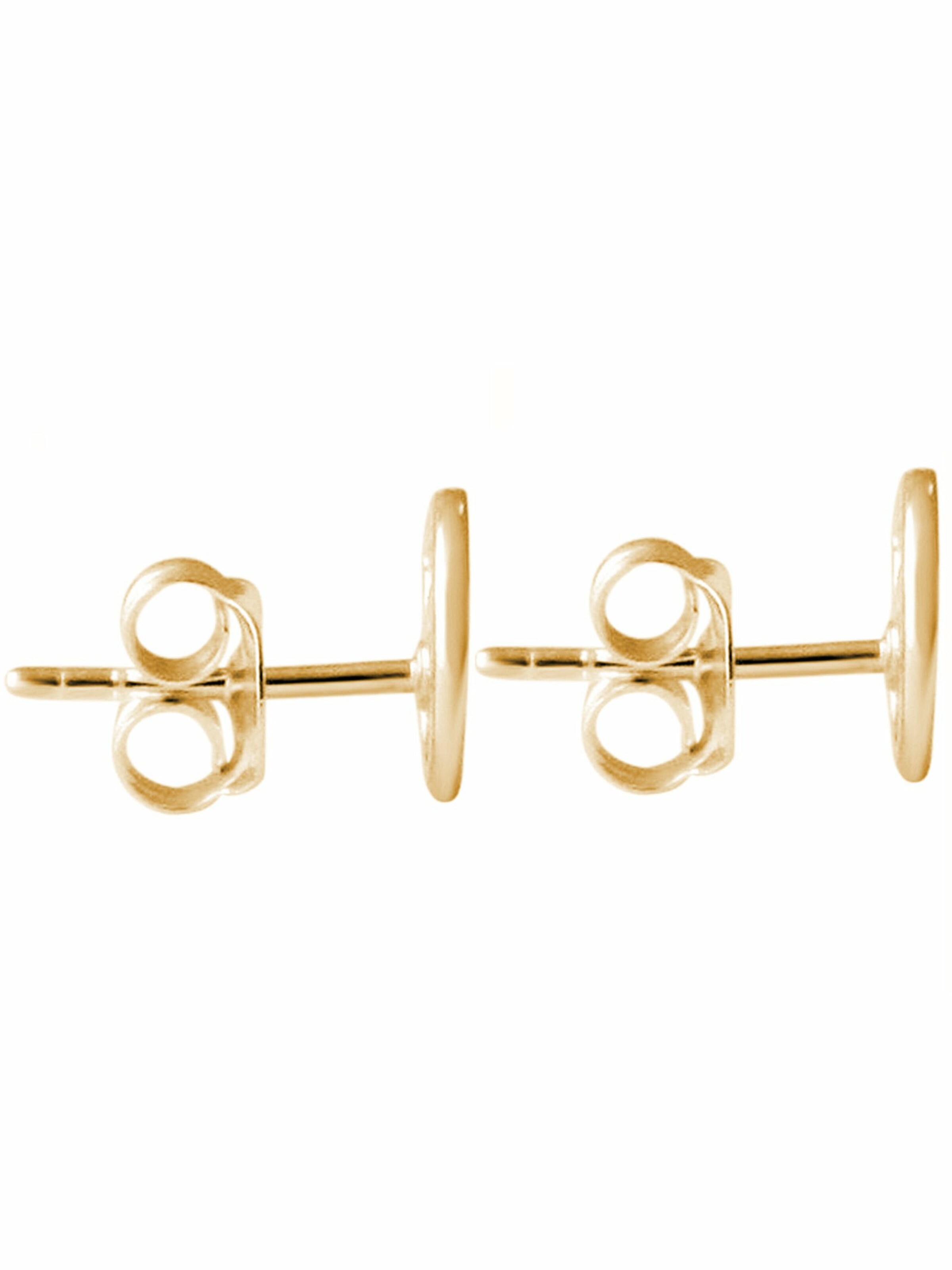 Gemshine Earrings 'Welle' in Gold