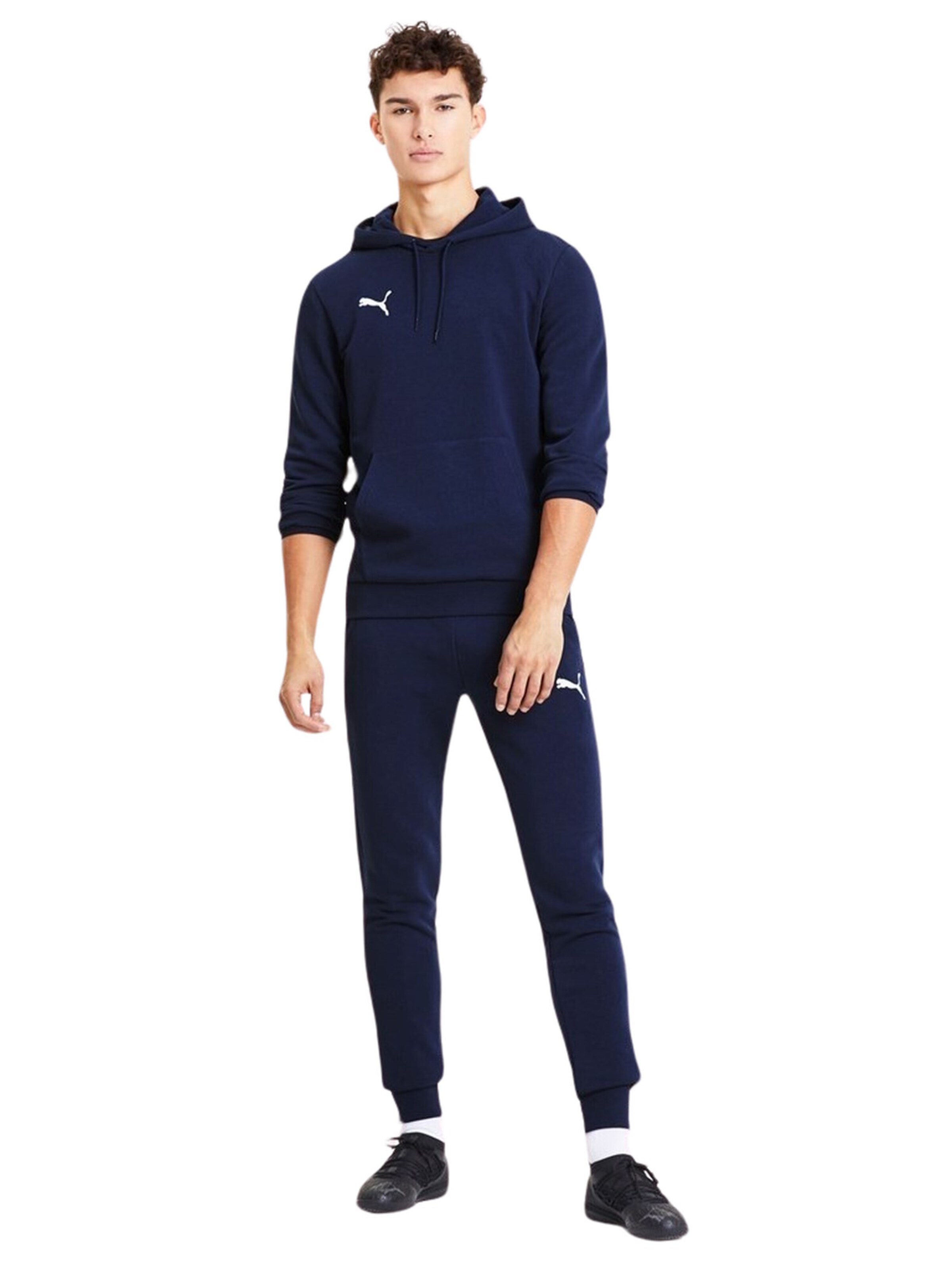 PUMA Sports sweatshirt 'Team Goal 23' in Blue