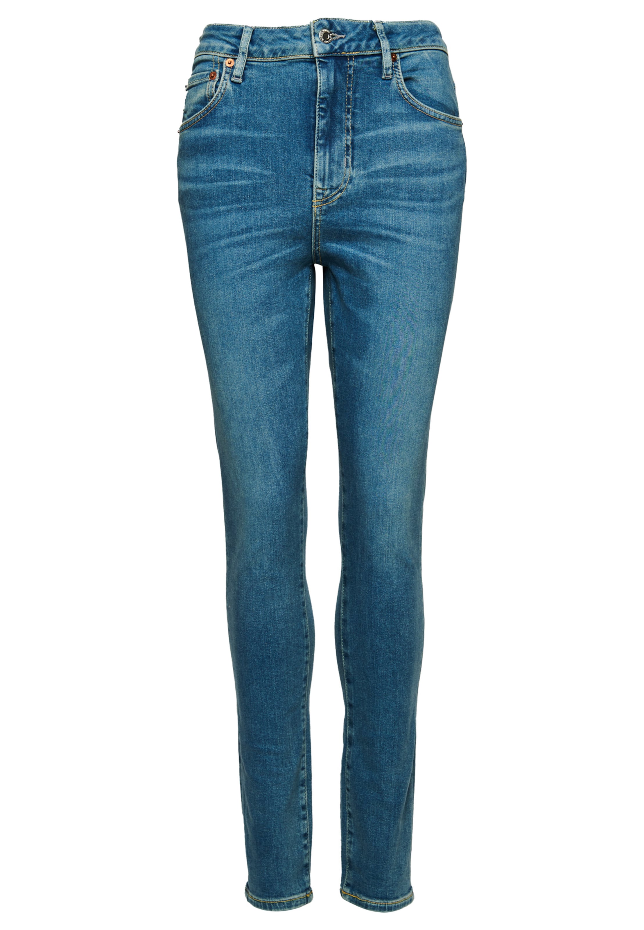 Superdry Jeans in Blauw: voorkant