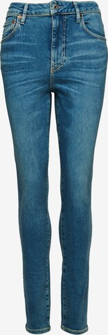 Superdry Skinny Jeans in Blauw: voorkant