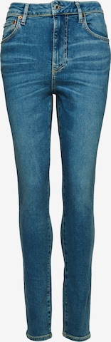 Superdry Skinny Jeans in Blau: Vorderseite